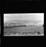 Panoramic view of the vale of Evesham from Broadway Tower