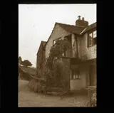 Hawkshead, house on pillars