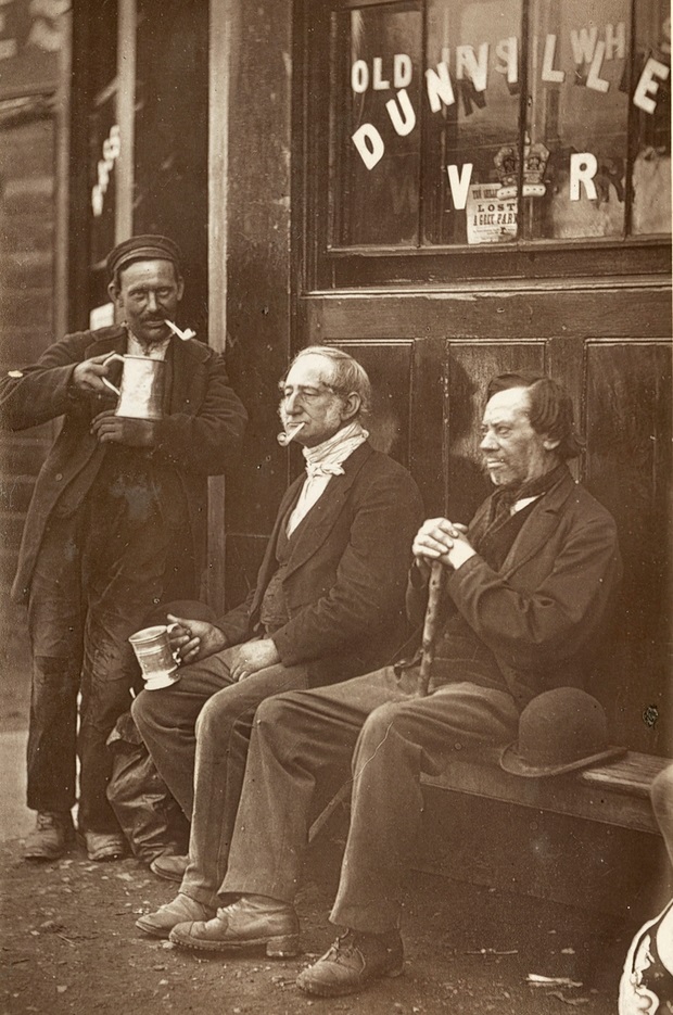 "The wall worker", from 'Street Life in London', 1877