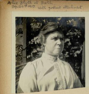 Photograph of Alice Blyth