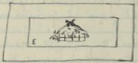 Illustration of design for pillow case