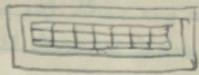 Drawing of design for pillow case