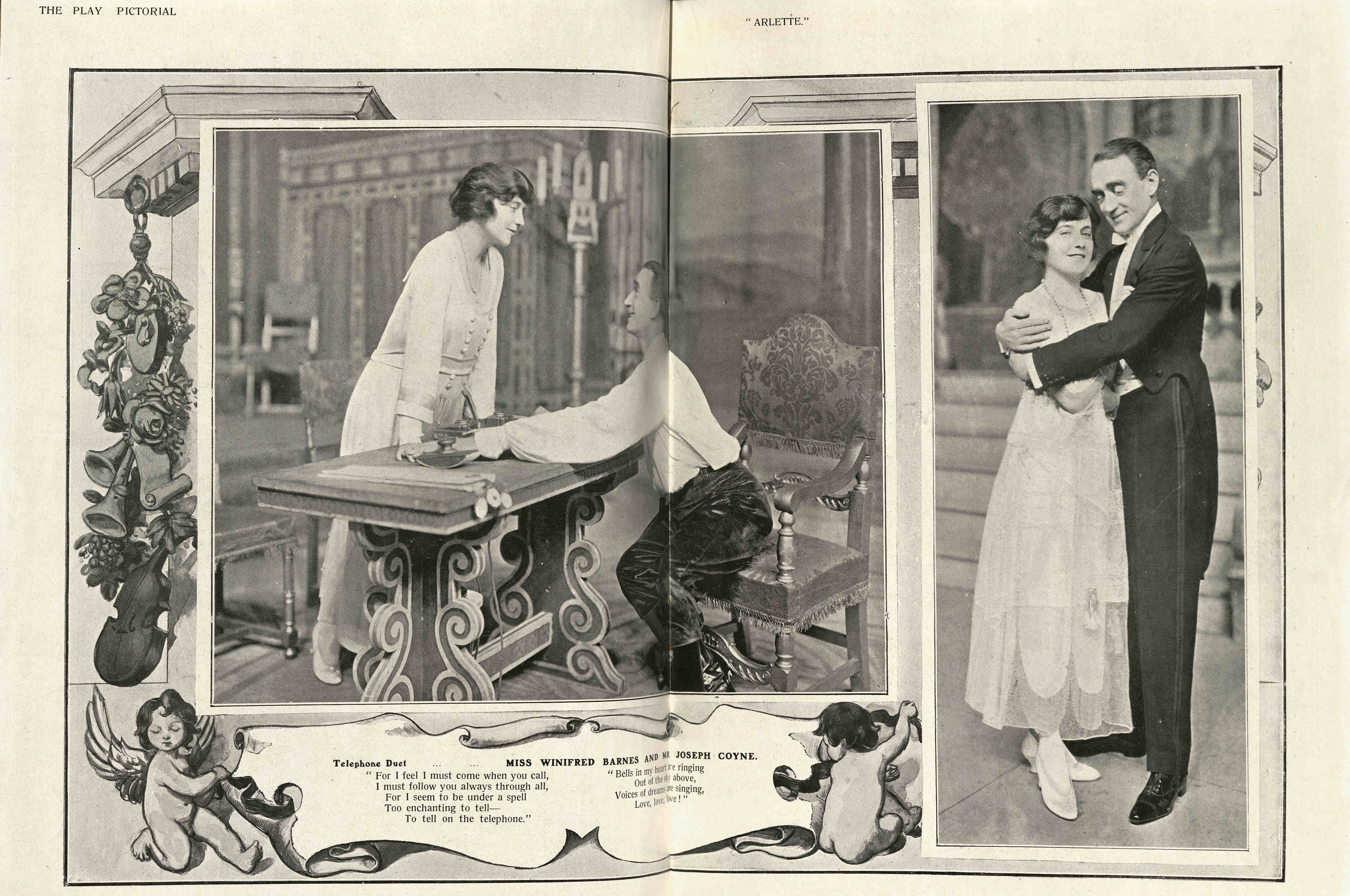 Scenes from the Telephone Duet in Arlette