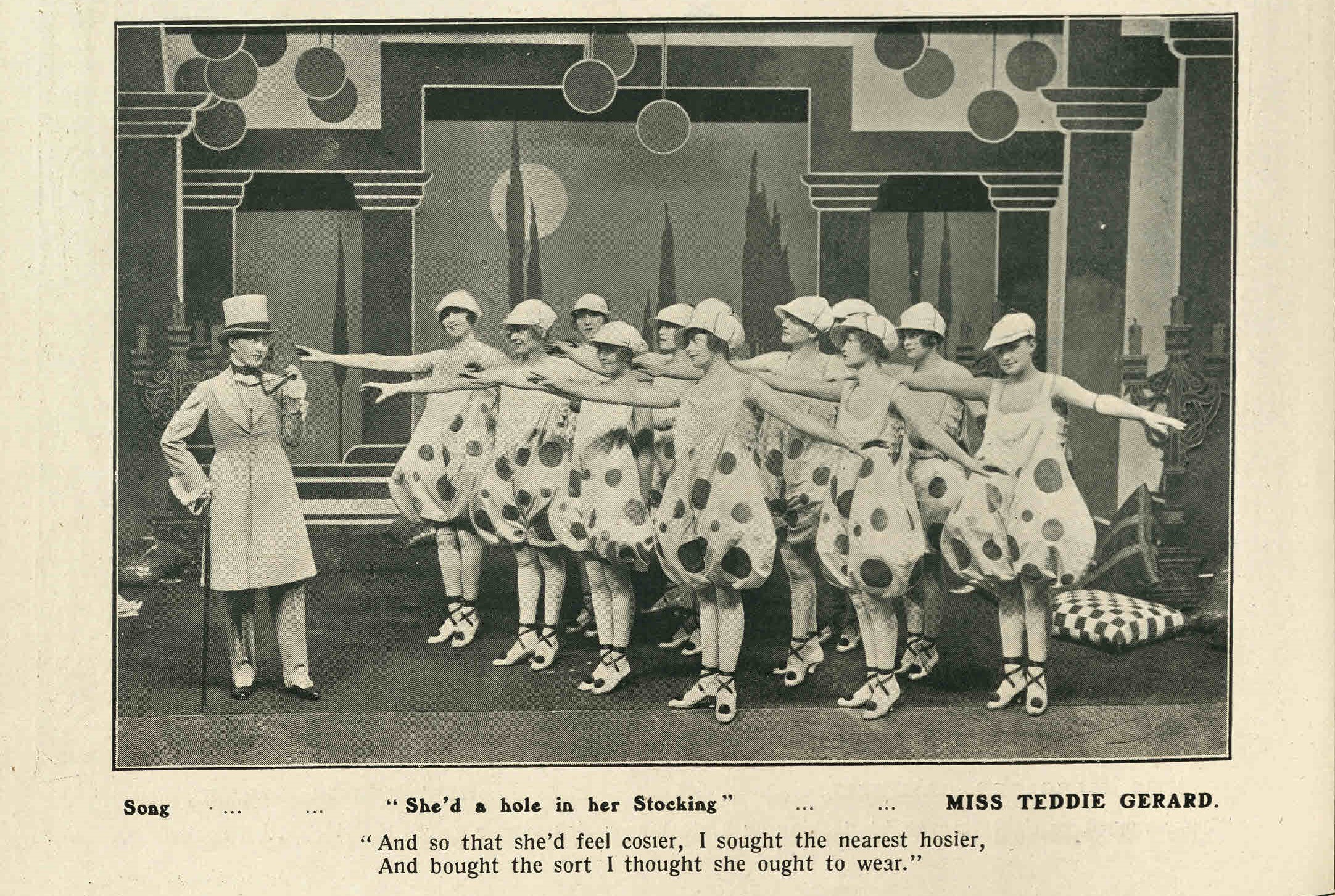 Scene from Bubbly, featuring the song She'd a hole in her stocking