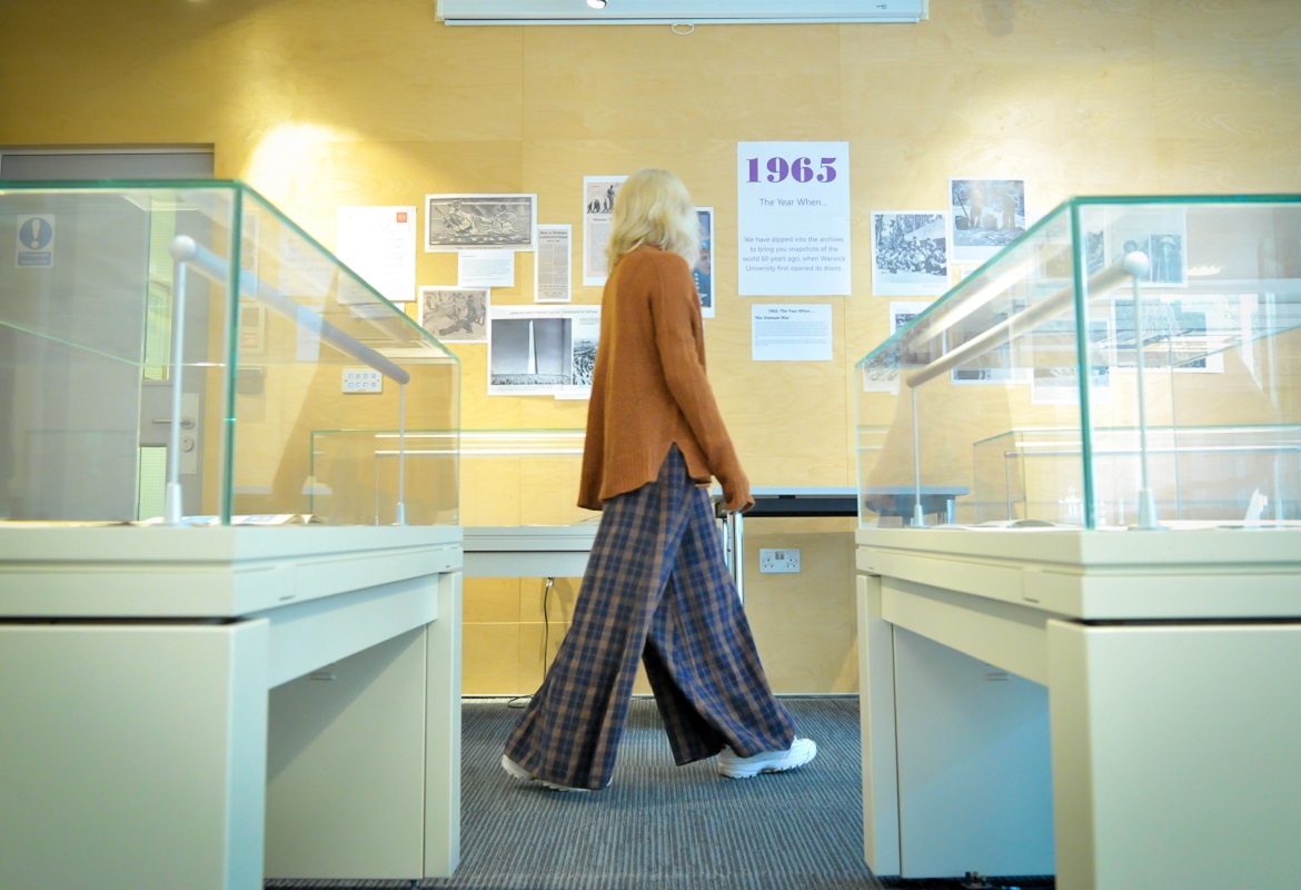 The Modern Records Centre exhibition space.