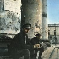 Russian scene, shortly after the 1917 revolution