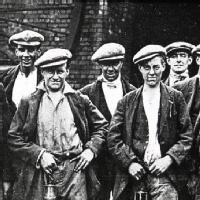 Group of coal miners, c.1926