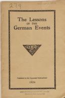 The lessons of the German events
