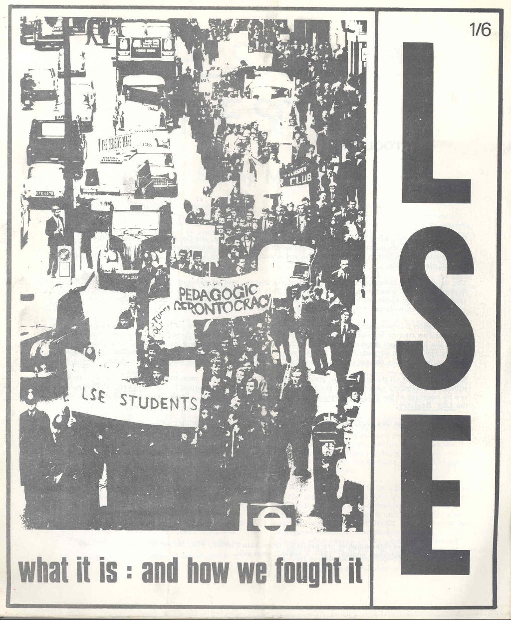'LSE. What it is and how we fought it', 1967
