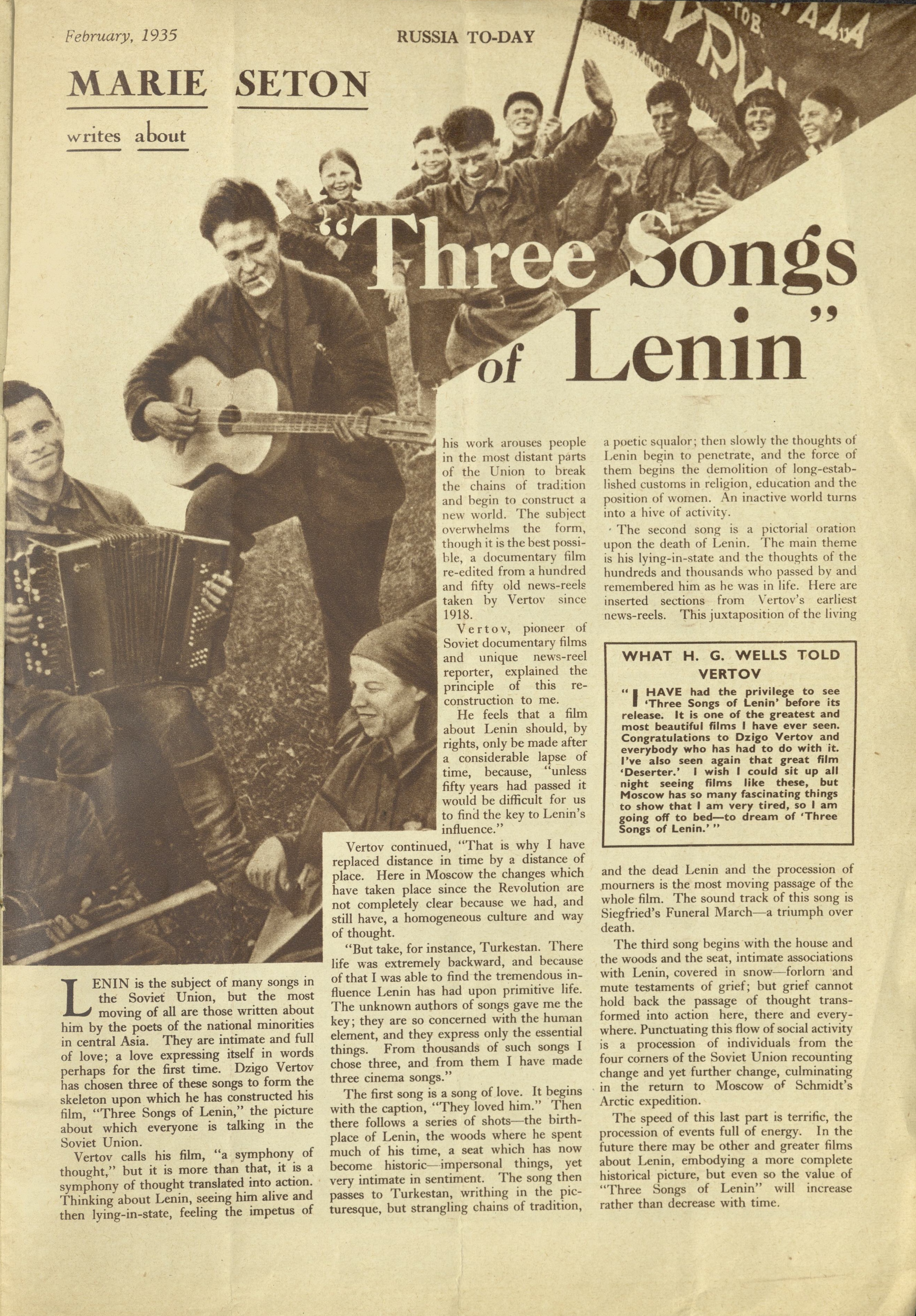 Three Songs of Lenin