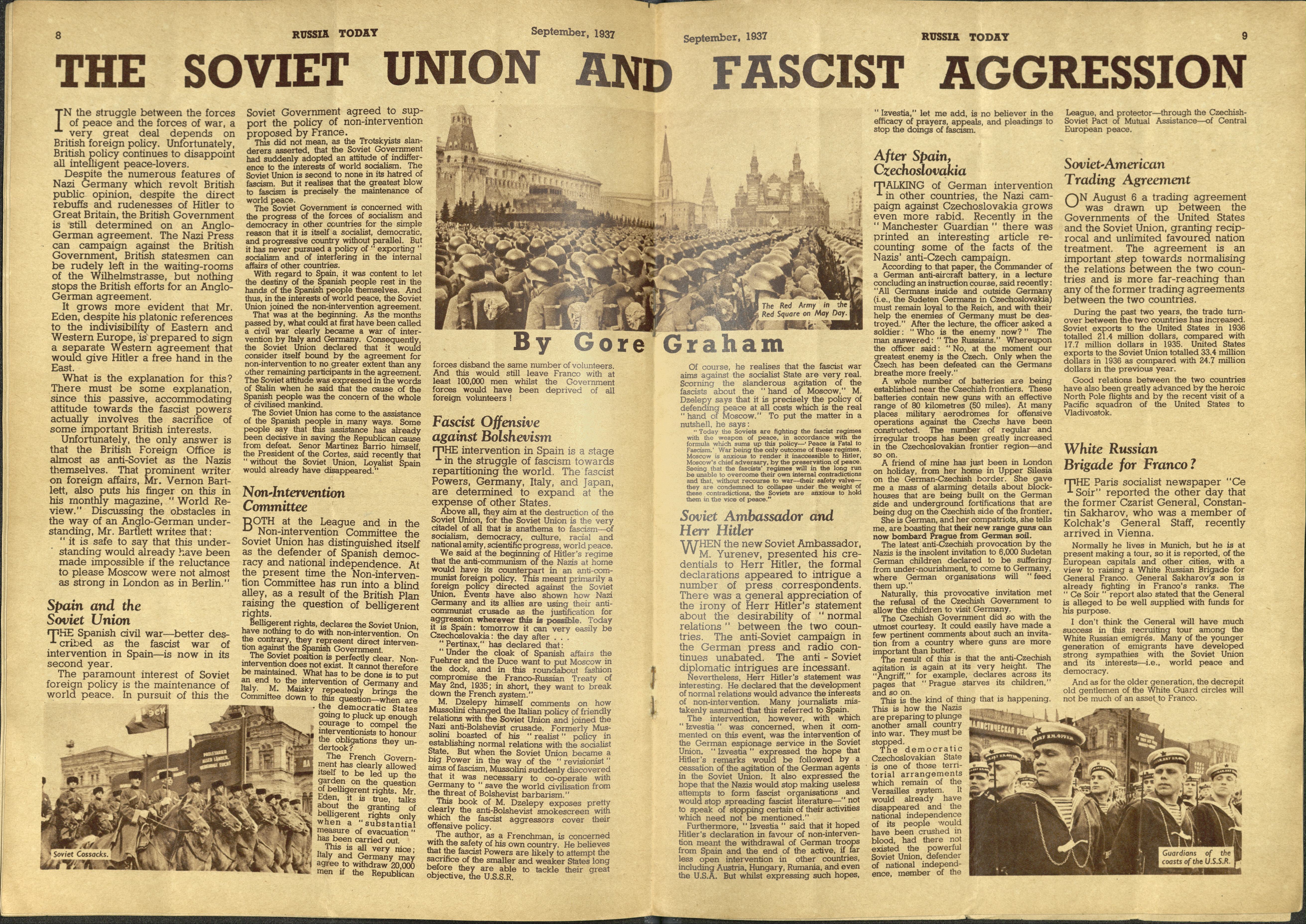 The Soviet Union and fascist aggression