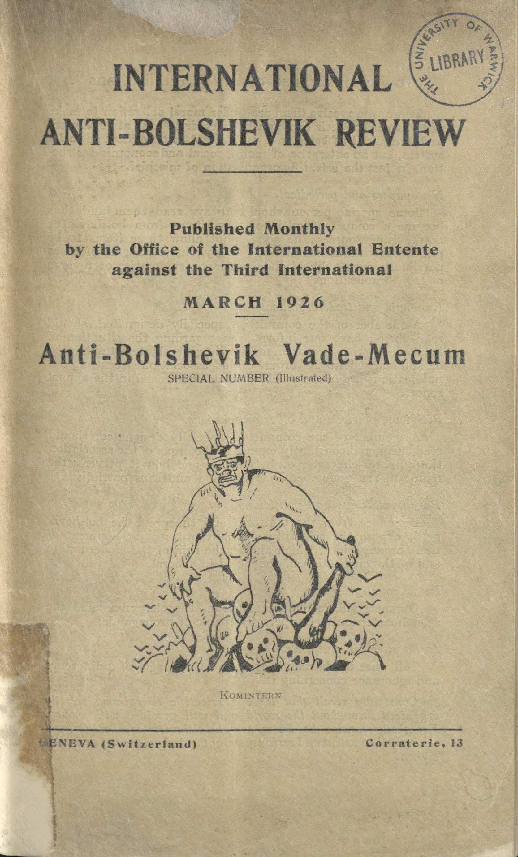 International Anti-Bolshevik Review