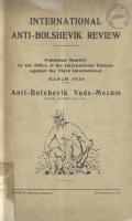 International Anti-Bolshevik Review