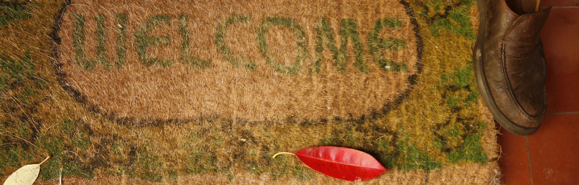 welcome mat