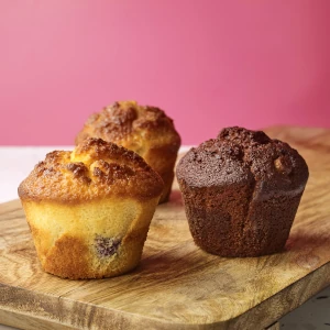 A stack of Red Rocket brownies