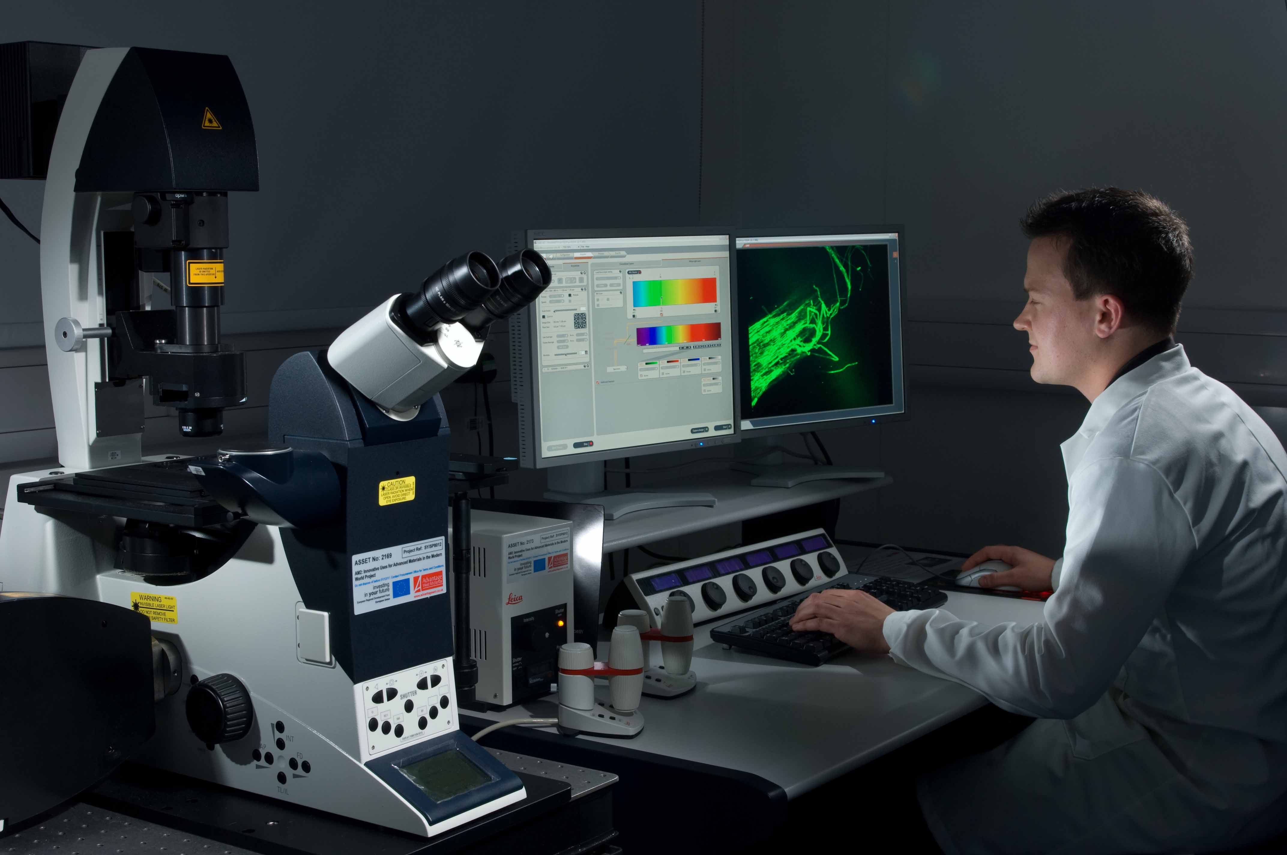 Искусственный интеллект аппарат. Конфокальный флуоресцентный микроскоп. Лазерная конфокальная микроскопия. Конфокальная лазерная сканирующая микроскопия. Лазерный конфокальный микроскоп.