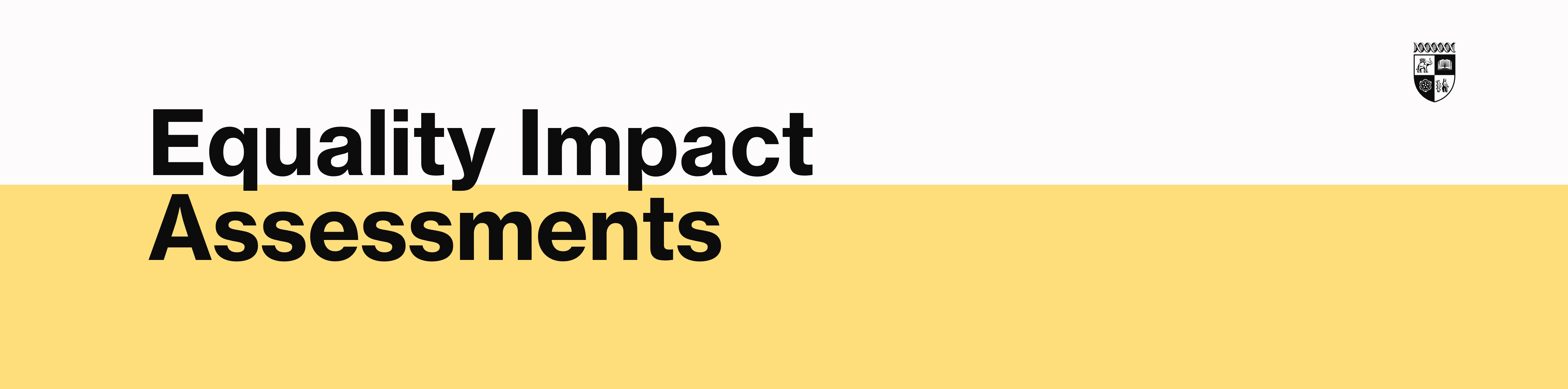 Equality Impact Assessments