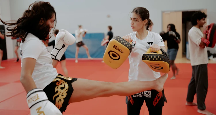 Muay thai in the Sports & Wellness Hub