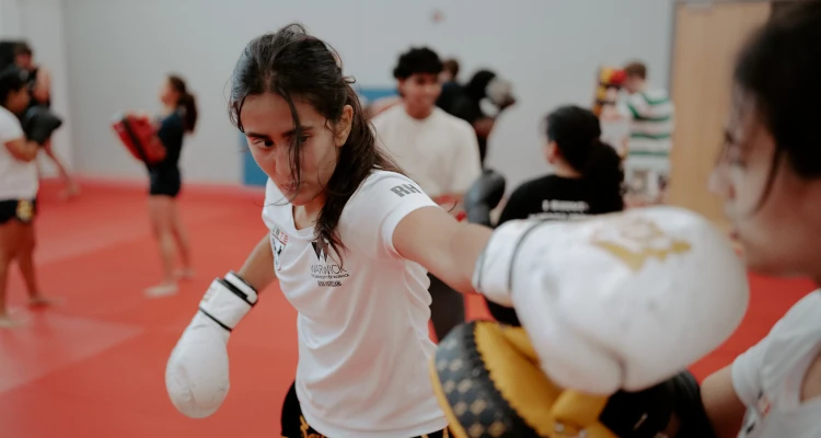 Muay thai in the Sports & Wellness Hub