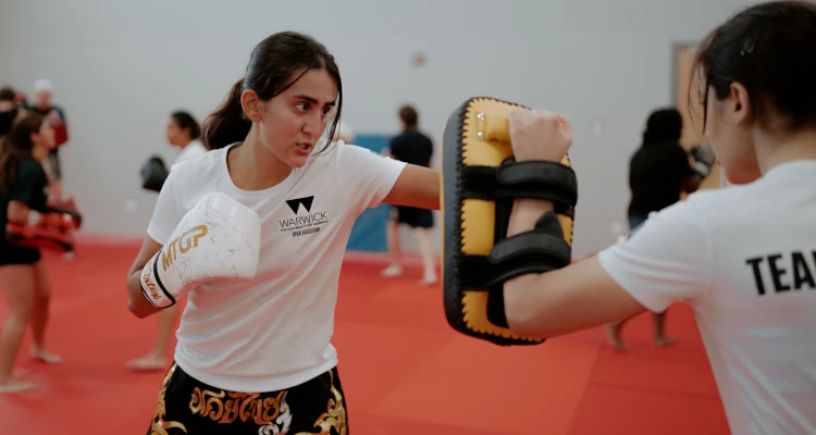 Muay thai in the Sports & Wellness Hub