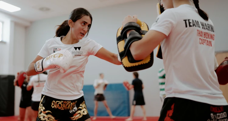Muay thai in the Sports & Wellness Hub