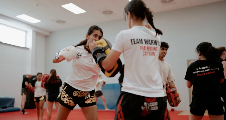 Muay thai in the Sports & Wellness Hub