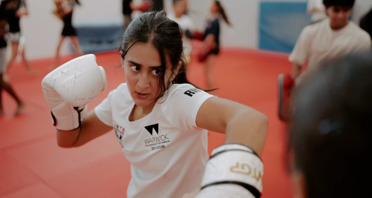 Muay thai in the Sports & Wellness Hub