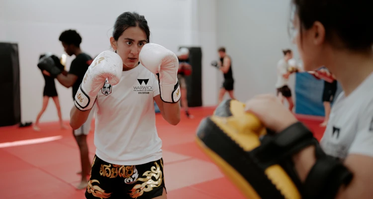Muay thai in the Sports & Wellness Hub