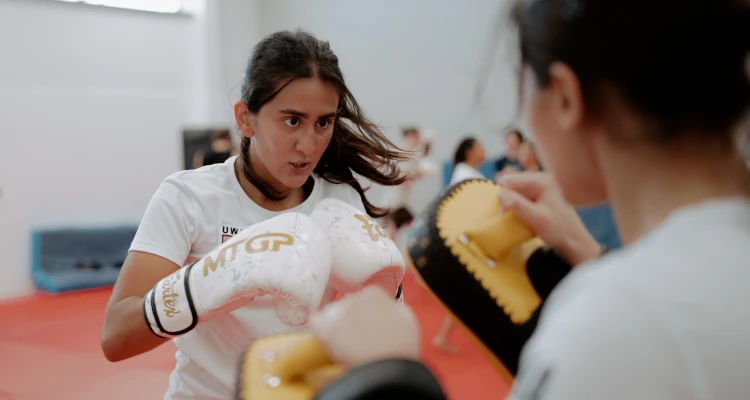 Muay thai in the Sports & Wellness Hub