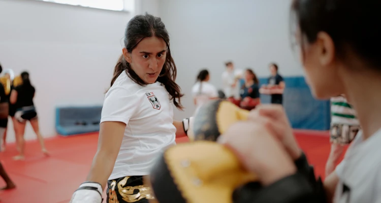 Muay thai in the Sports & Wellness Hub