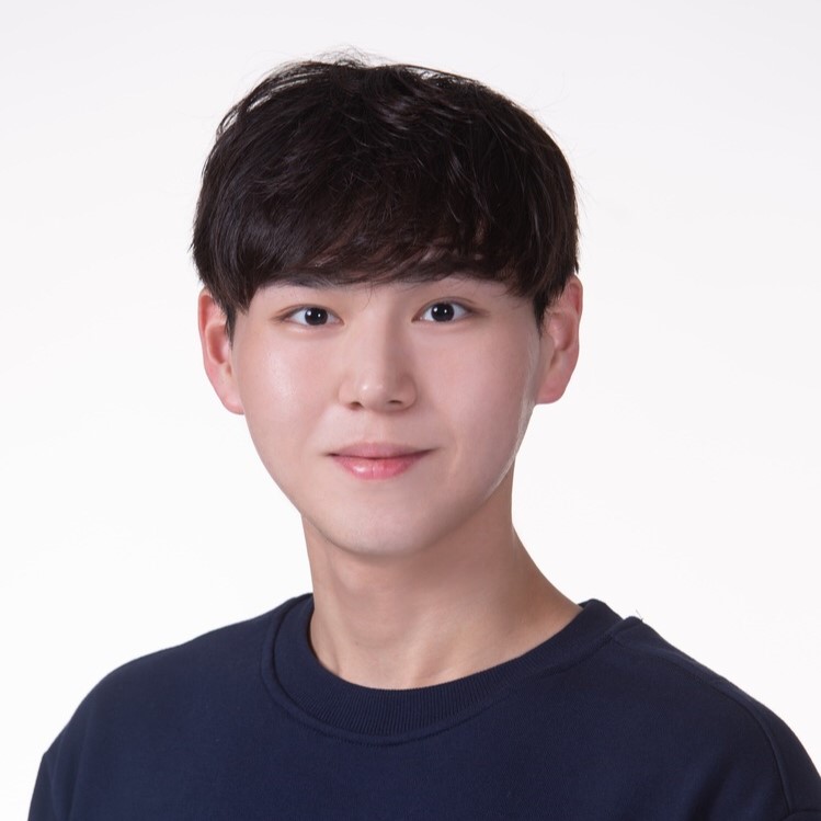 Image of a man in a blue shirt on a bright white background