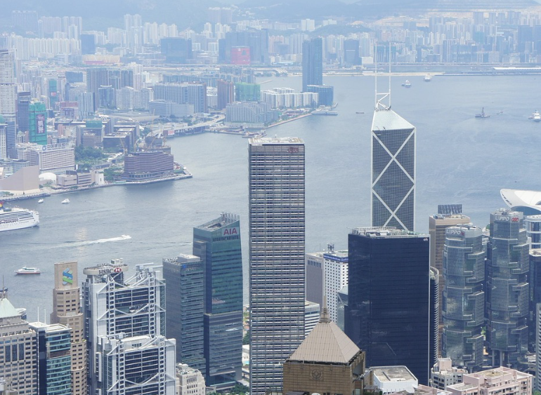 Hong Kong city scape