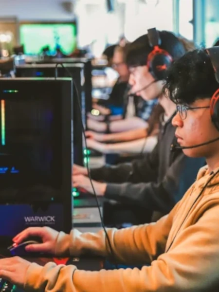 Enjoy gaming at the Esports Centre on campus