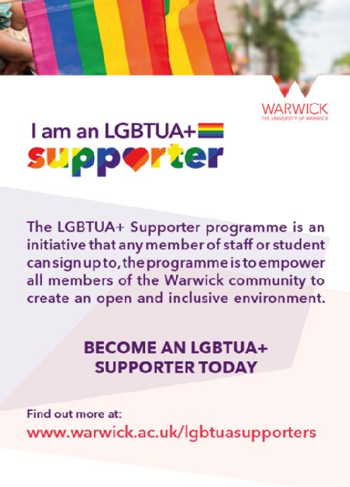 LGBTUA+ poster