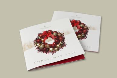coomba Abbey christmas brochure front