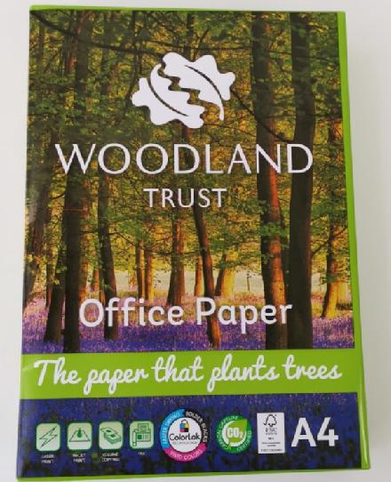 Woodland Trust Office paper