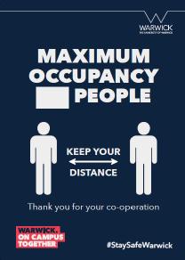 Maximum occupancy poster