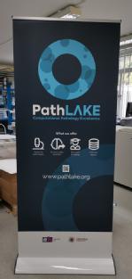 Pathlake banner stand