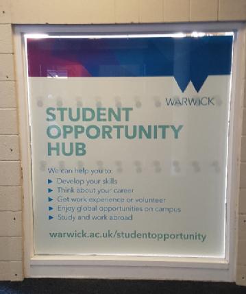 Student opportunities poster