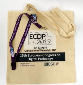 ECDP bag and lanyard