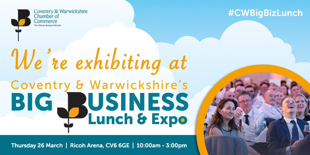 Coventry & Warwickshire Big Business Lunch & Expo poster