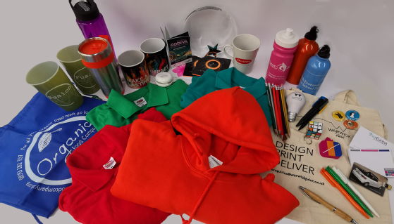 selection of promotional items