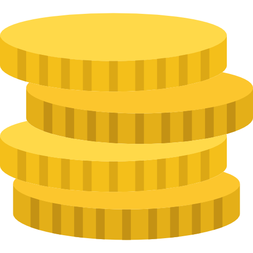 Pile of coins