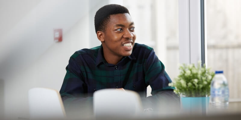 Warwick student smiling