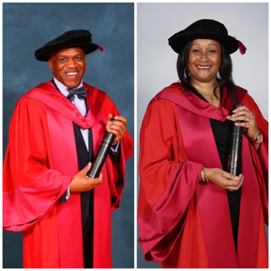 Delroy Beverley and Jacqueline Roberts