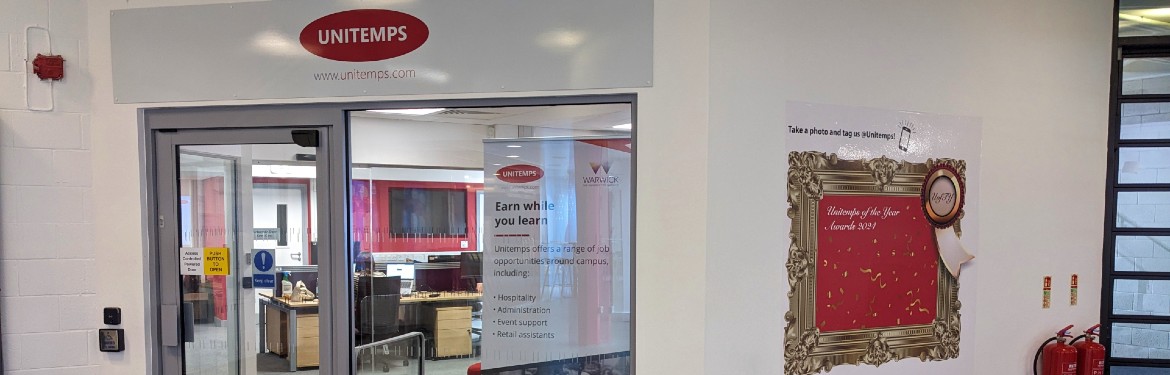 Image of the new Unitemps office in the SU building