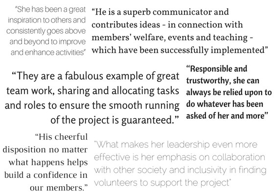 Warwick Volunteer Awards