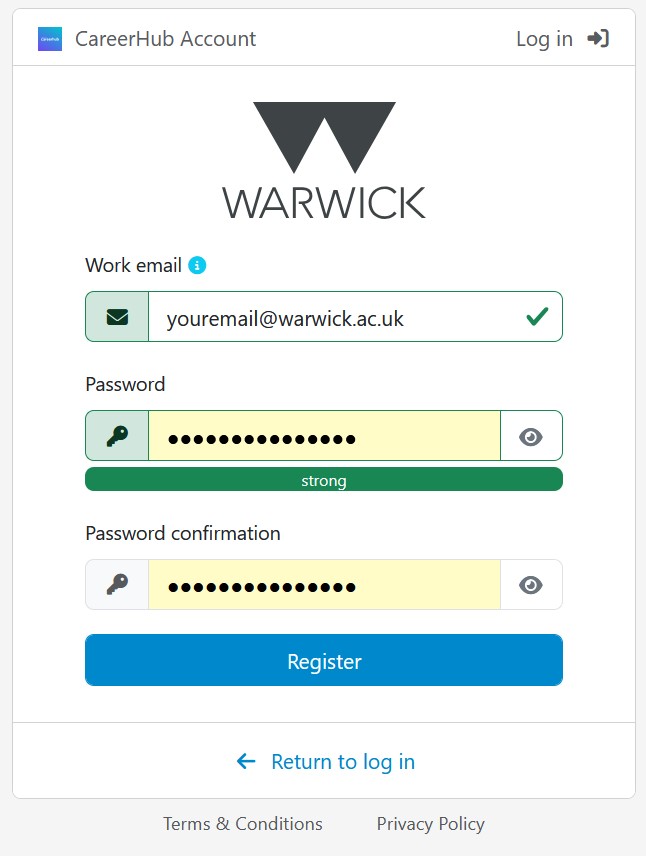 myAdvantage account registration screen part 2 - requesting a new password
