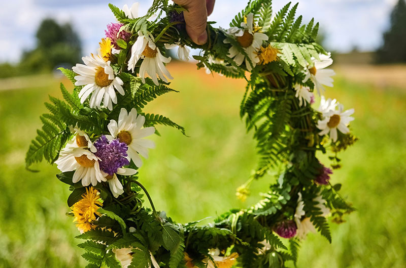 Floral Crown as an example of crafts on offer at May Day Festival 2026