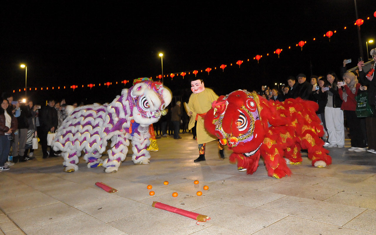 Lion Dance on the Piazza, 2023